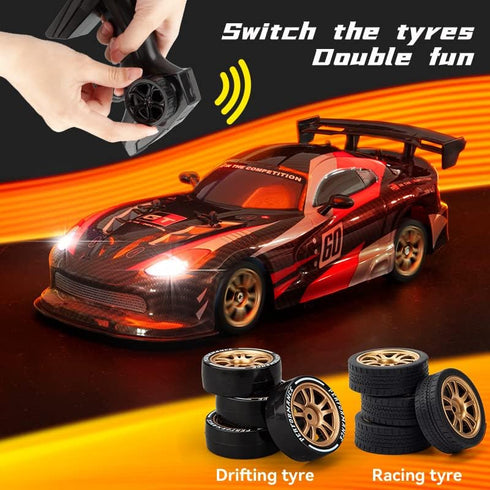 The Perseids RC Drift Car, 1/16 Remote Control Car, High Speed 20KM/H 4WD 2.4G Offroad RTR Speed Control Drifting