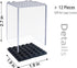 SHIYIJIA Collectibles(12PCS) Minifigures Acrylic Display Case Action Figure Building Block Display Box