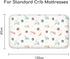 47"x24", 3 Pack Nap Mat Sheet Dinosaur Baby Crib Sheets Fitted Elastic Corners, Preschool Day Care Rest Mat Cover, Soft