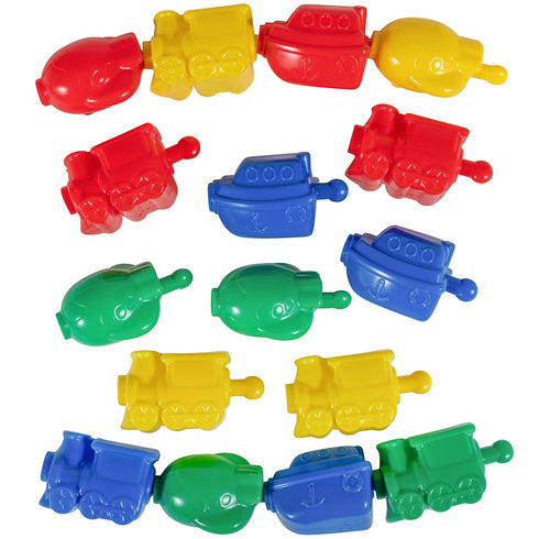edxeducation Learning Advantage Transportation Linking Blocks - Set of 36 - 18m+