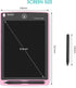 Mafiti 8.5 Inch LCD Writing Tablet - Portable Electronic Doodle Board for Kids - Gifts for Girls - Pink