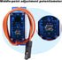 Feetech FS90R Micro Servo, 360 Degree Continuous Rotation RC Servo Motor, 9g for Arduino, Microbit, Robotic Helicopter,