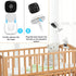 BFYTN 2 Pack C100/C101/C110/C111 Baby Monitor Mount for Tapo Indoor Security Camera Flexible Long Gooseneck Arm, Baby