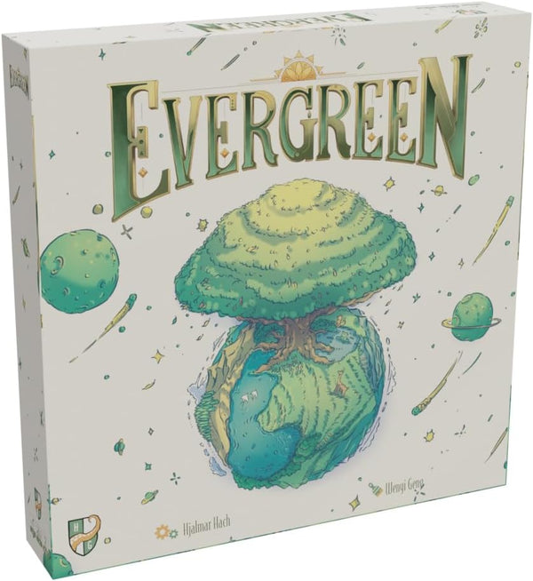 Evergreen - Abstract Strategy Board Game for Adults and Family, 1 to 4 Players, Ages 8+, 45-60 Min
