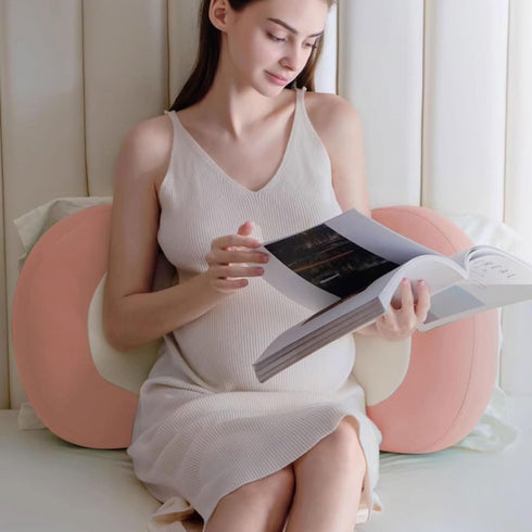 HUHJYUGE Pregnancy Pillow for Sleeping, Maternity Pillow for Pregnant Women, Side Sleeping Cushion for Belly, Back