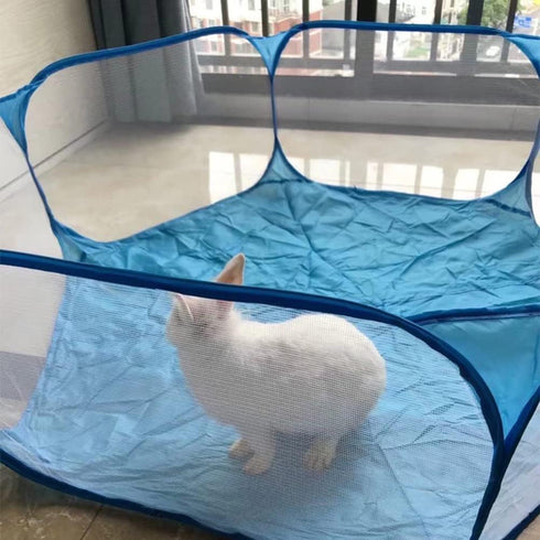 LUOZZY Foldable Baby Playpen, Safe Fence with Anti-Slip Bases for Indoor Outdoor Use, 47 Inch
