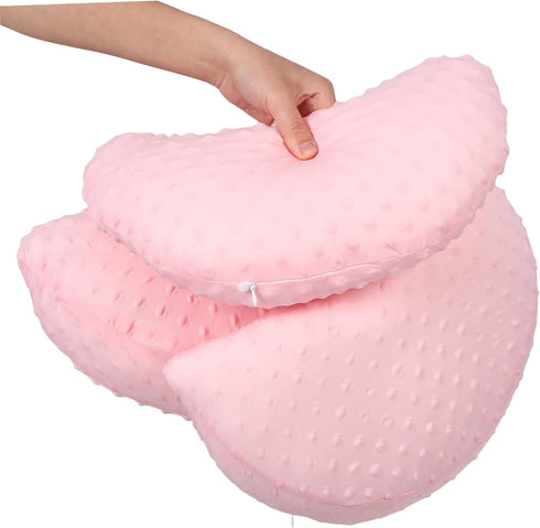 MERRYHAPY Multi-Functional Cooling Pregnancy Pillow Ergonomic Waist and Belly Support Cushion for Reducing Discomfort