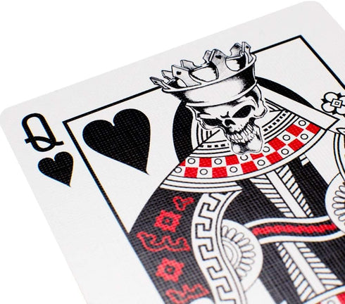 Bicycle Skull Deck Playing Cards with 4 Bonus Magic Cards Included