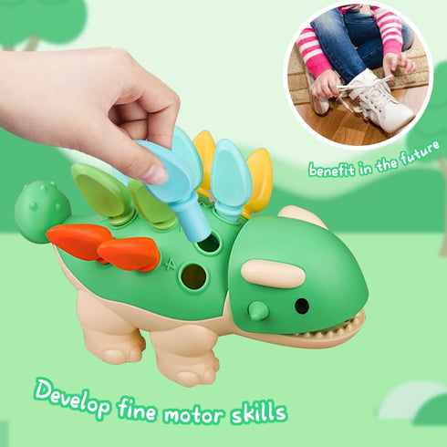 Toddler Montessori Toys for 6-12 Months - Baby Sensory Learning Fine Motor Skills Toy for Boys & Girls Ages 1-4,