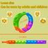 kapibarasensei 80Pcs Pop Bracelet Fidget Toy, Wearable Fidget Bracelets Push Poping Bubble Sensory Toys Stress Relief