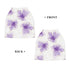 Schgap Purple Flowers Car Seat Cover for Baby, Nursing Cover Breastfeeding Baby Carrier Cover Stretchy Carseat Canopy