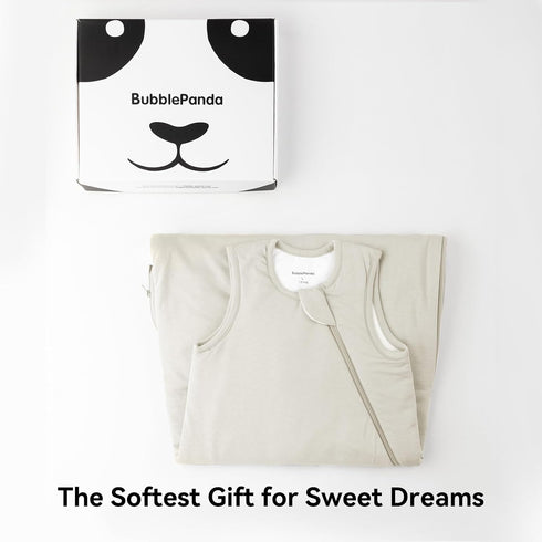 BubblePanda 6-12 1.0 2-Way Rayon Made from Bamboo Sleep Sack Months Tog Ultra Soft Baby Wearable Blanket Toddler Sleep