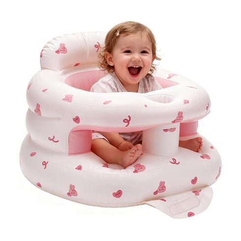 Inflatable Baby Seat for Babies 3-36 Months,Baby Floor Chair with Built in