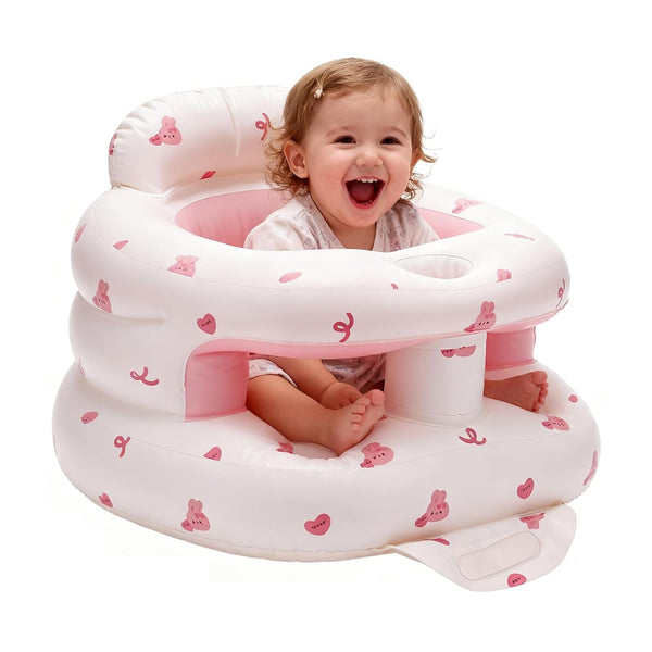 Inflatable Baby Seat for Babies 3-36 Months,Baby Floor Chair with Built in