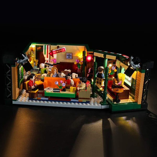 BRIKSMAX Led Lighting Kit for Friends Central Perk - Compatible with Lego 21319 Building Blocks Model