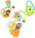 1-3) 3 Yookidoo Watering Can Baby Bath Toy (Ages Spinning Lady Bug & Tipping Bird Toy With Moving Pieces (Mold Free)