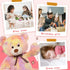 Tezituor 40in Giant Teddy Bear, Big Stuffed Animal Plush, Rainbow Yellow Soft Gifts for Baby Shower, Birthday