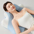 Generic Stomach Sleeping Pillow - Bed Cushion for Reading and Rest with Cotton Polyester Blend | Pregnancy Pillow