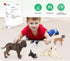 Volnau Dog Figurines, 9PCS Mini Puppy Figures for Kids, Educational Cake Topper Set for Toddlers Decorations