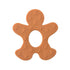 Jimibaby 100% 3.5 3.15 0.3 Inch Christmas Teether Teething Toy Gingerbread Man, The First Christmas teether for Baby