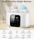 5-in-1 24H Double Baby Bottle Warmer All Bottles, Fast Breastmilk Warmer Water Bath Heating Constant Warming, Heat Baby