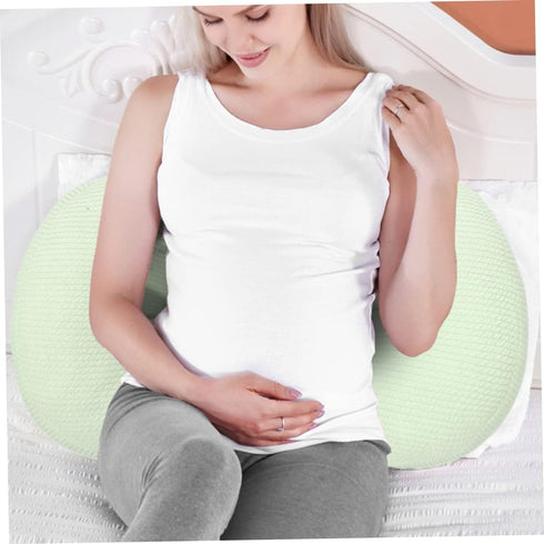 Multifunctional Shaped Maternity Support Pillow for Pregnant Women Lumbar Waist Cushion for Side Sleeping Ergonomic