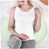 Multifunctional Shaped Maternity Support Pillow for Pregnant Women Lumbar Waist Cushion for Side Sleeping Ergonomic