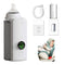 Portable Bottle Warmer, Rapid Warming with Battery-Powered Temperature Display, Waterless Milk Warming