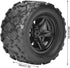 Pilipane 2pcs Wheel Tire Replacement for HS 18301 18302 18311 18312 1/18 RC Car Accessories