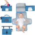 Slxypater Portable Diaper Changing Pad,Waterproof Foldable Travel Baby Changing Pat Diaper Bag Mat