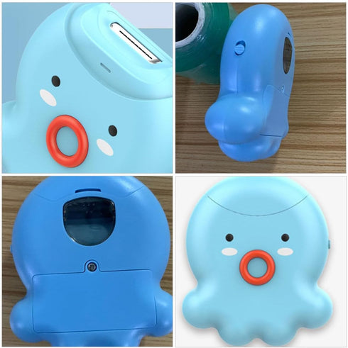 SOPOTUTU Trimmer Electric Nail Nail Polisher for Newborns Protective Light Animal Design Portable Grooming Tool