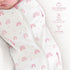 0-2 Pack 2) Baby Swaddle Months, Cotton Arm-In Zipper Sleep Sack, Wearable Blankets Wrap for Newborn Infant Girls (Bow