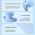 CNAFGBGG Counter Baby Sink Bath with Suction Cup, Portable Sink Baby Bath with Hanging Hole, Buttock Support Washing