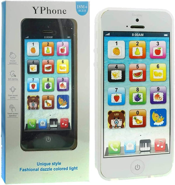 1 Pc Phone Kids Learning Toy, Play Cell Phone with USB Rechargeable