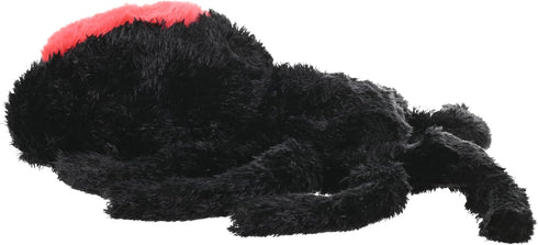 12 inches, Wild Republic Redback Spider, Cuddlekins, Stuffed Animal, Gift for Kids, Plush Toy, Fill is Spun Recycled