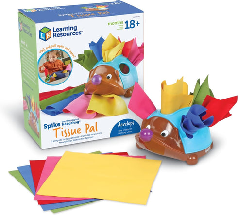 Learning Resources Spike The Fine Motor Hedgehog | Sensory Toys for Kids Ages 18+ Months, Montessori Toys