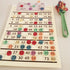 Counting Magnetic Bingo Wand with Metal Ringed Chips for School/Game Chips Plastic Markers Education STEM Tool