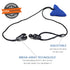 Xtra Tough (XT) Shark Tooth Chew Necklace for Kids - Chewing Teether Necklace for Autism Sensory