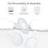 Momlist 2PCS Milk Collector for Breastfeeding, Breast Shell & Milk Catcher, Reusable Silicone Sore Nipples Breast Milk