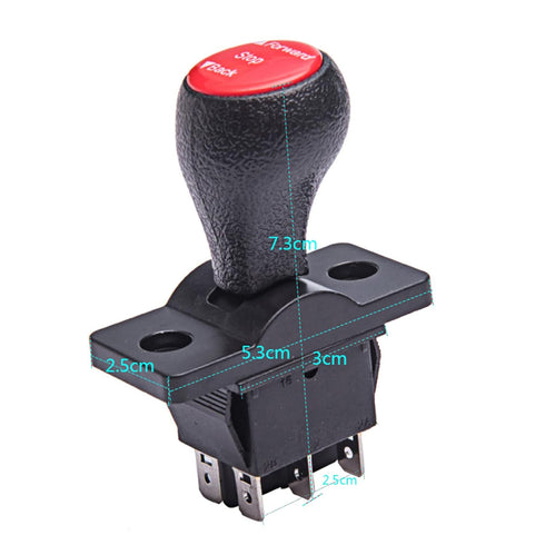 Forward, Stop, Reverse Handle Gear Switch for Kids Electric Powered 4 Wheel Ride-On Car Toys Accessory