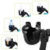 Accmor Stroller Cup Holder with Phone Holder, 2-in-1 Universal Cup Phone Holder for Uppababy, Nuna, Doona Strollers