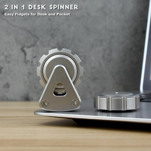 2 1 Pocket Ferris Wheel Fidget Toys Adults, in Desk Spinner, Gear Metal Fidgets, Office Sculpture Home Decor, Stress