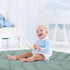 Funtery Baby Play Mat, 56 x 42 Inch Cotton Crawling Cushion, Thick Soft Reversible Nursery Rug for Kids