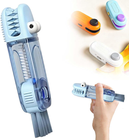 Generic 3 in 1 Cup Lid Cleaning Brush, Multifunctional Crevice Cleaning Tool, Portable
