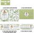 skuhyyg 25 Woodland Baby Shower Invitations with EnvelopesWoodland Diaper Raffle Tickets & Book Request Cards, Woodland