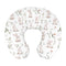 Wicbfdfv Cute Bunny Daisy Floral Nursing Pillow Cover Ultra-Soft Comfortable for Baby Girls
