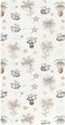 miaozhen Cotton Baby Crib Sheets Soft Stretchy Funny Sunflower and Bee Boy Girl