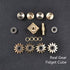 Pure Brass Cube Gears Linkage Fidget Spinner Toys, Ideal Gift for ADHD/ADD/Autism to Relieve Stress & Promote Focus