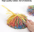 Estimable 16 PCS Sensory Fidget Stringy Balls, Multicolor Soft Rubber Bouncy Stress Balls, Pull Stretch Elastic Ball