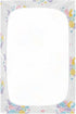Pigsaly 27x39 Inch Crib Sheets Purple Rabbit Happy Easter Eggs Baby Sheet for Standard Crib Mattress Boys Girls Toddler